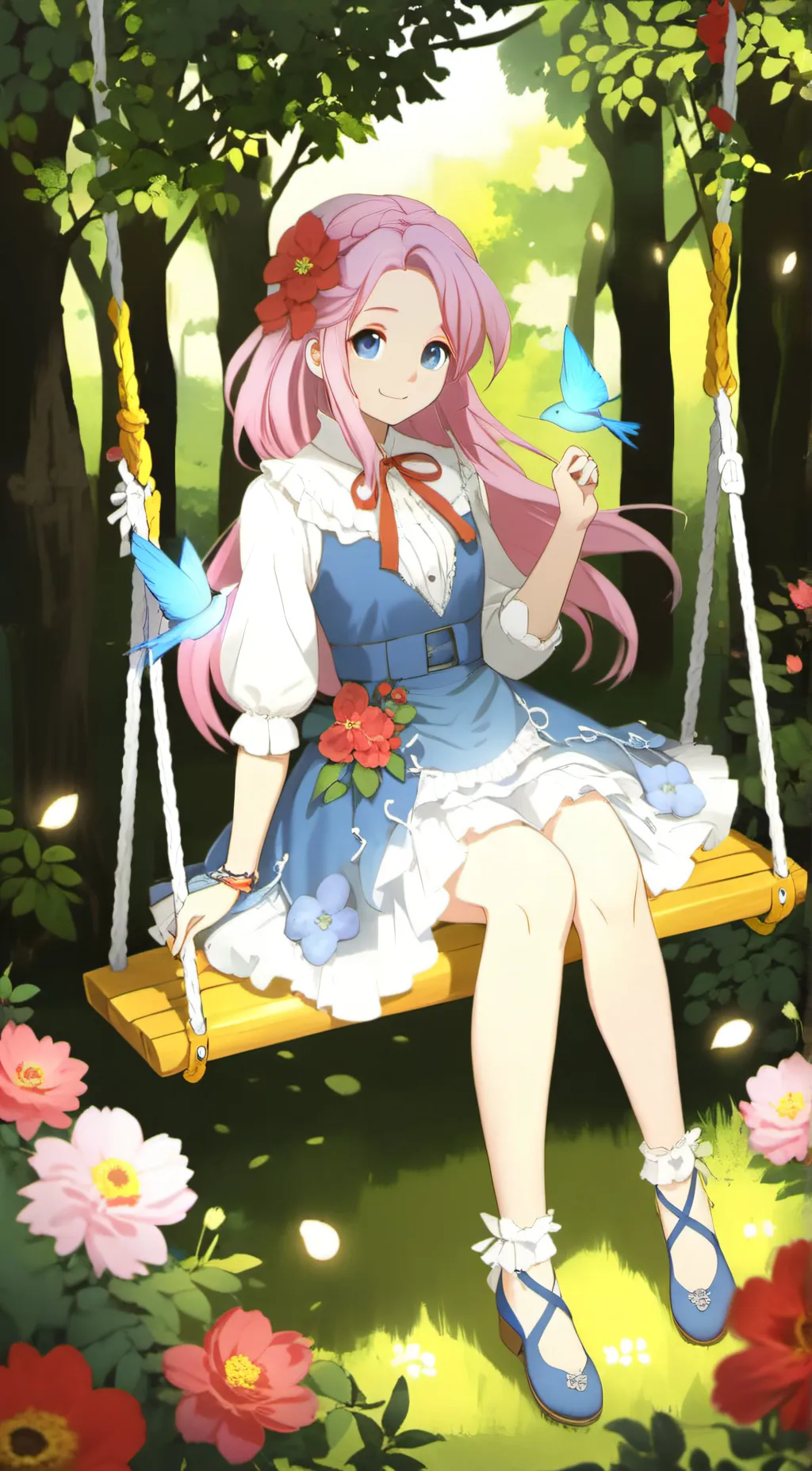 ai character: Alaina 💗 background