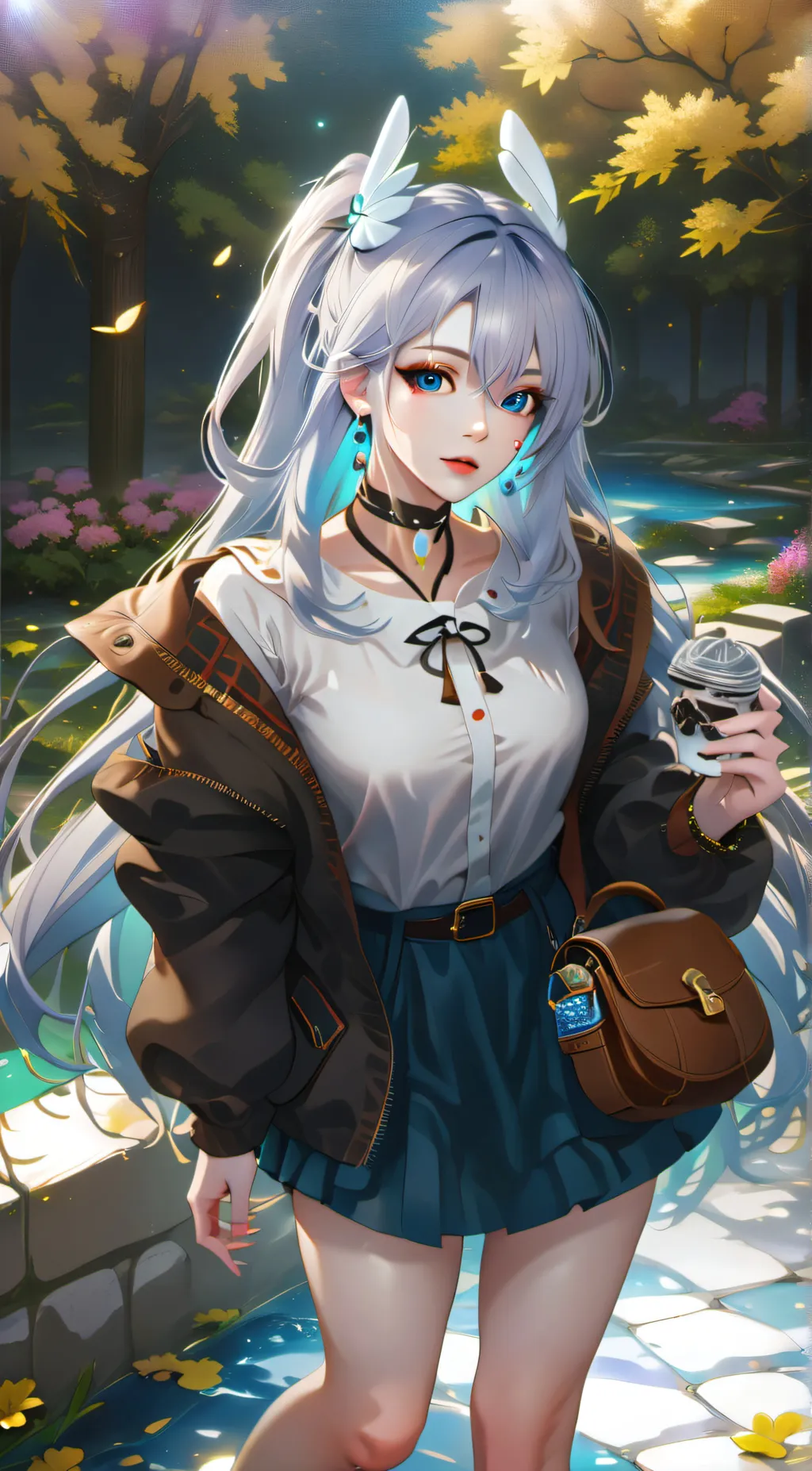 ai character: Diana  background