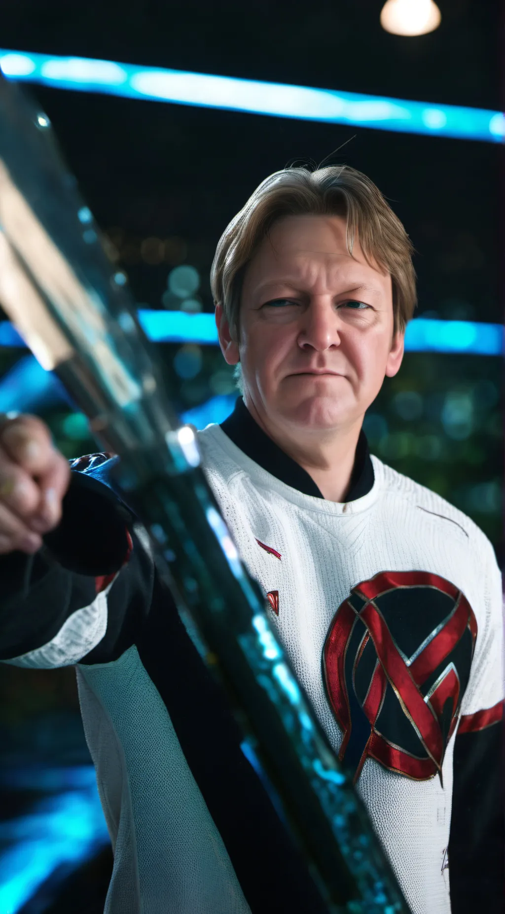 ai character: Hi background