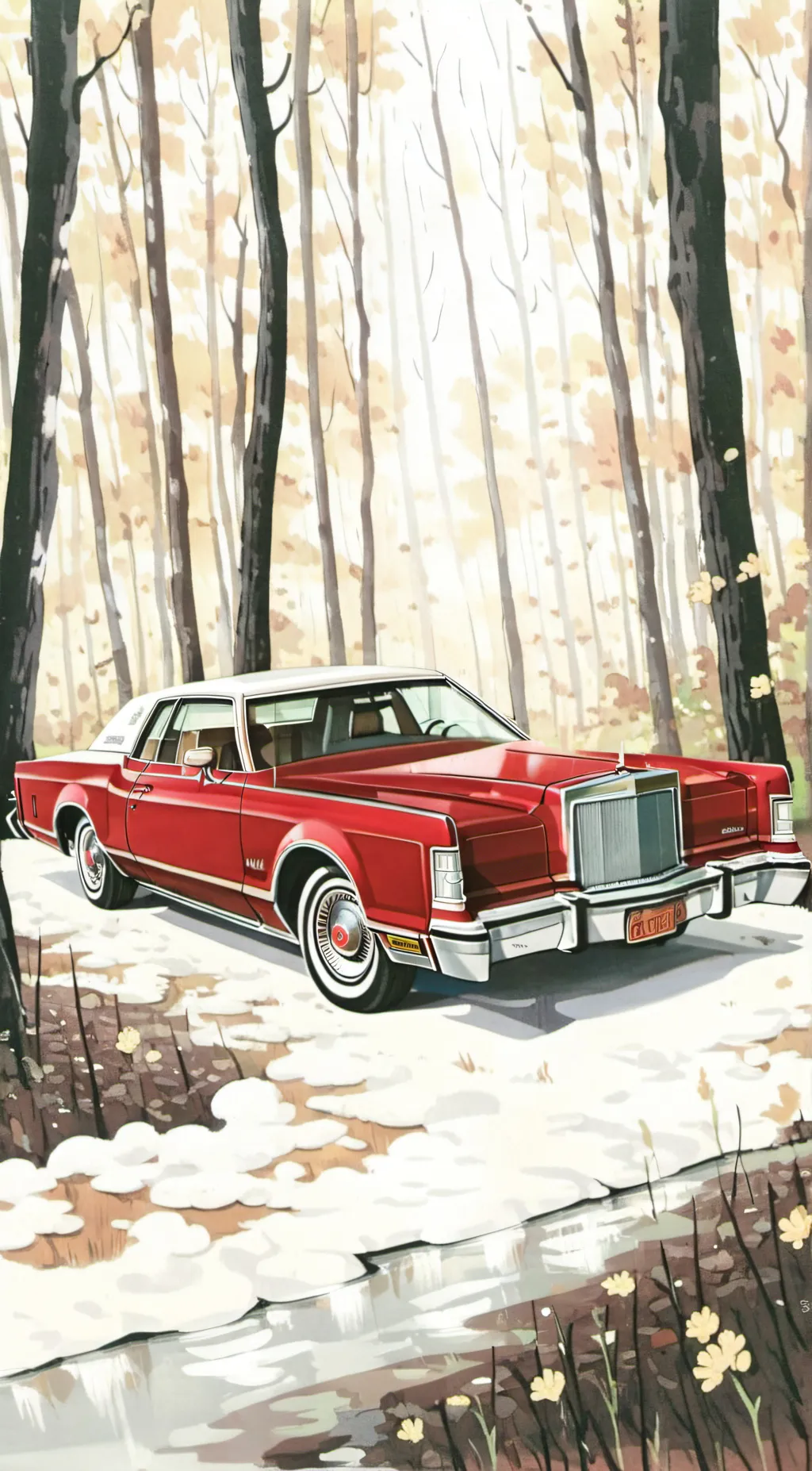 ai character: '76 Lincoln Conti' background