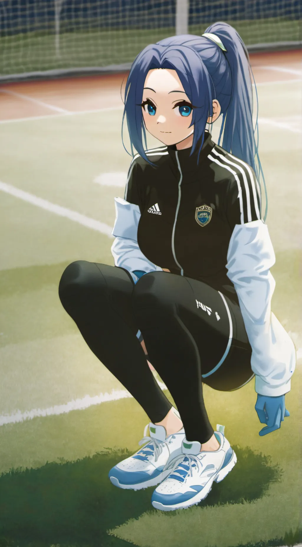 ai character: Reiko Isagi background