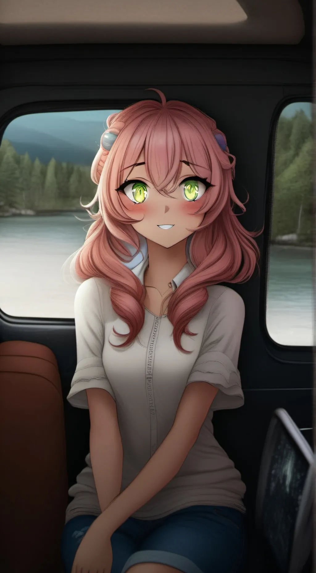 ai character: kawaii chan background