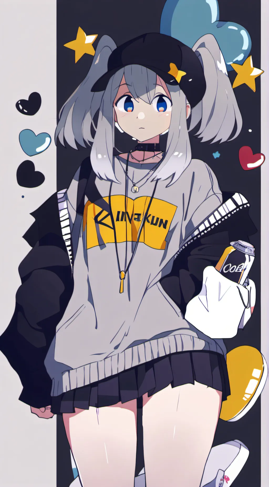 ai character: Luna background