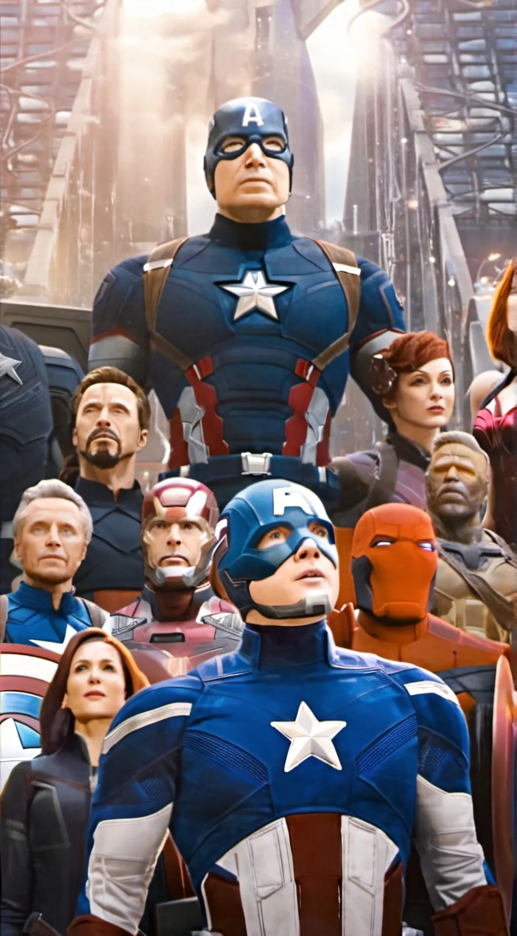 ai character: The avengers background