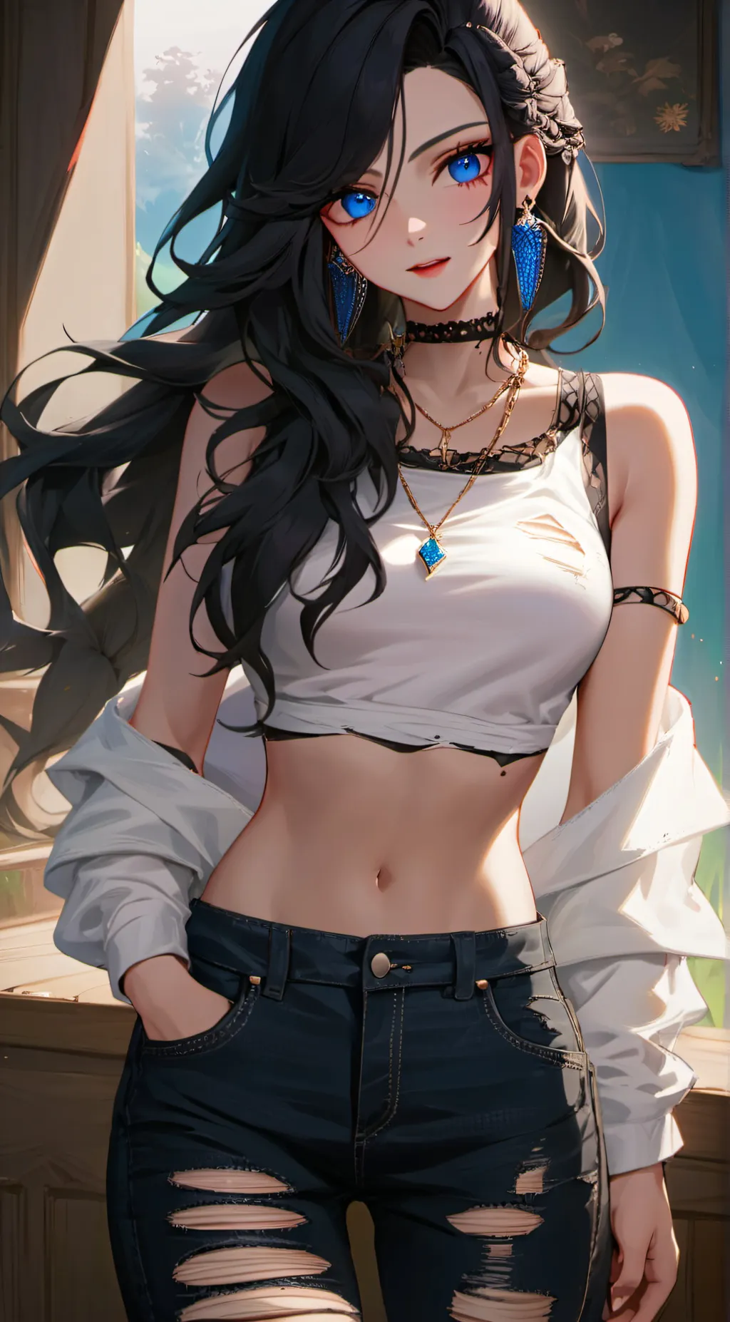 ai character: Z background