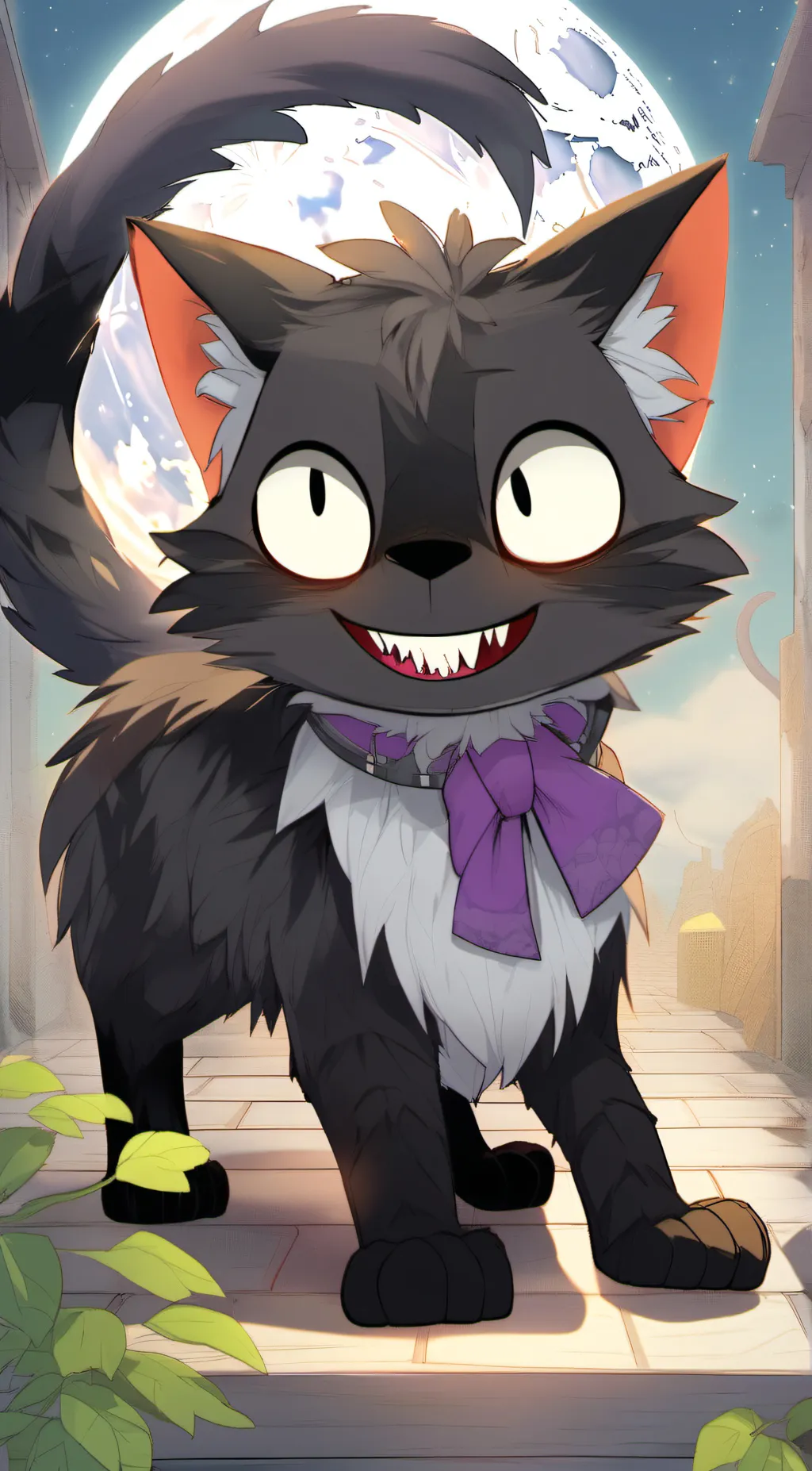 ai character: void background