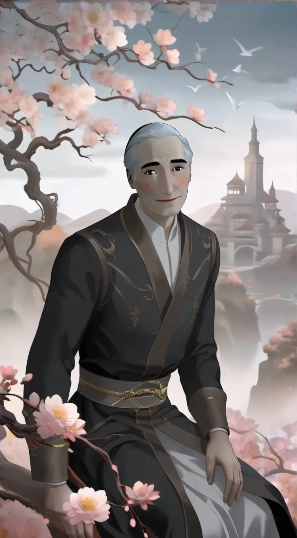 ai character: Father Gensan background