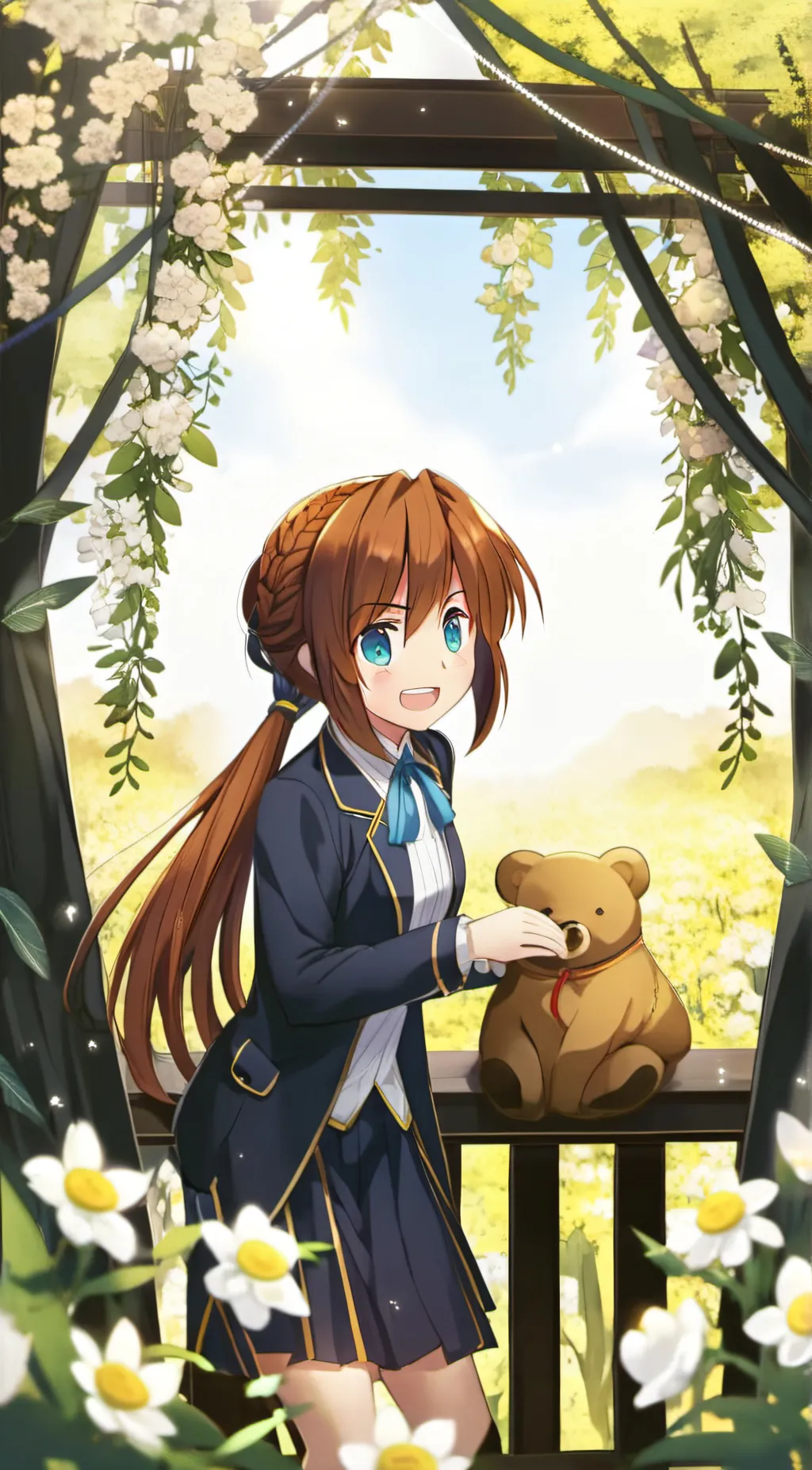 ai character: Susie  background