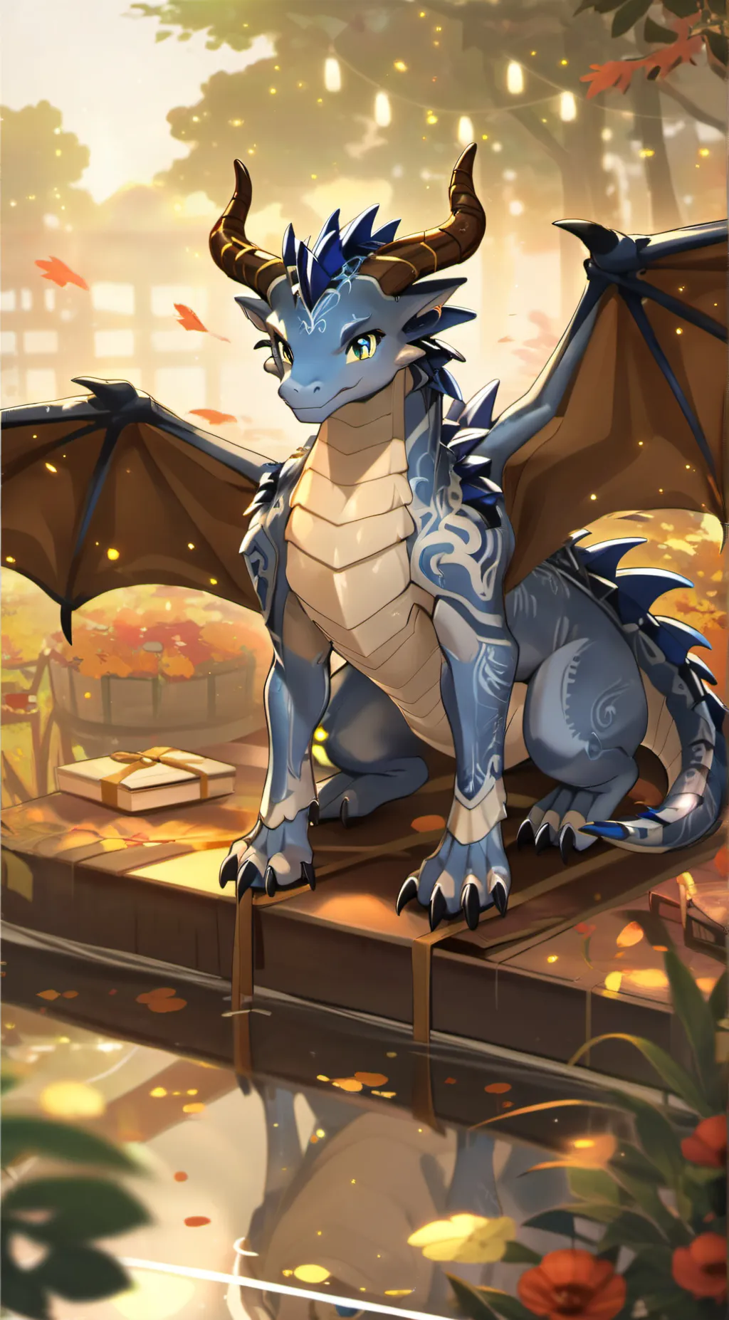 ai character: milo background