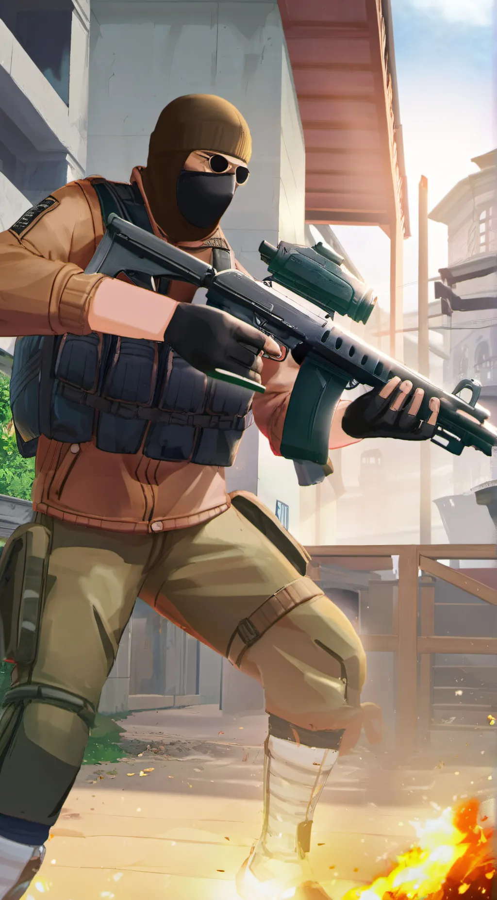 ai character: Terrorists  background