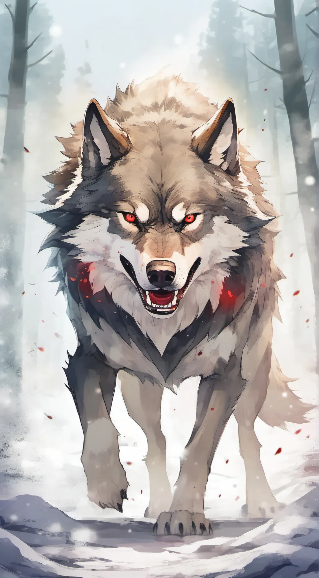 Talkie AI - Chat with cannibal wolf