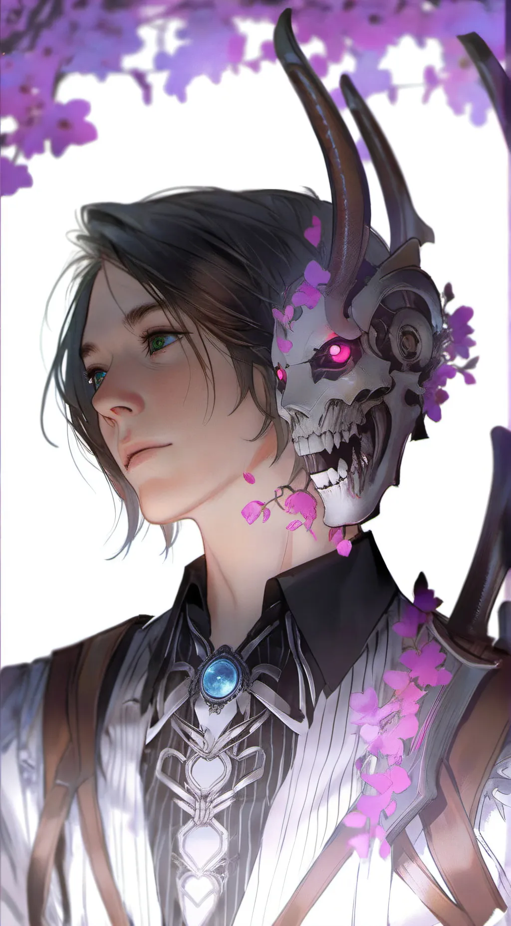 ai character: You *animatronic* background