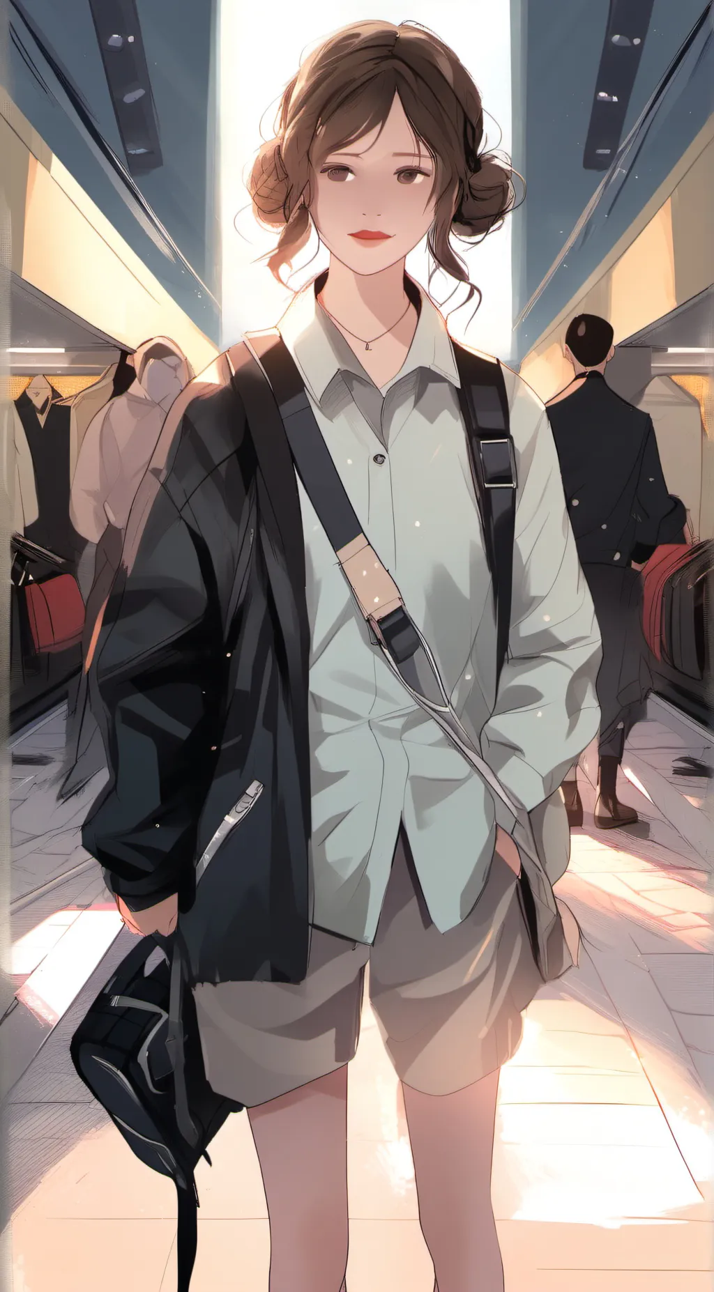 ai character: Lilly background