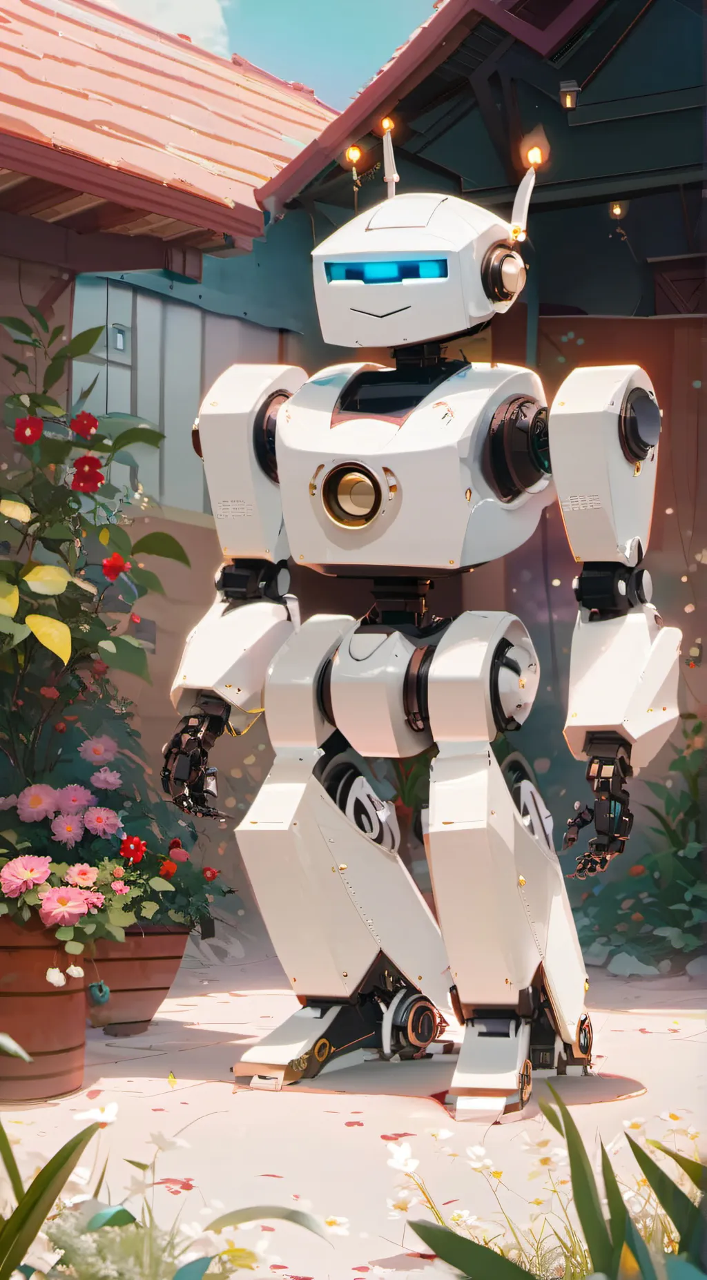 ai character: Android background