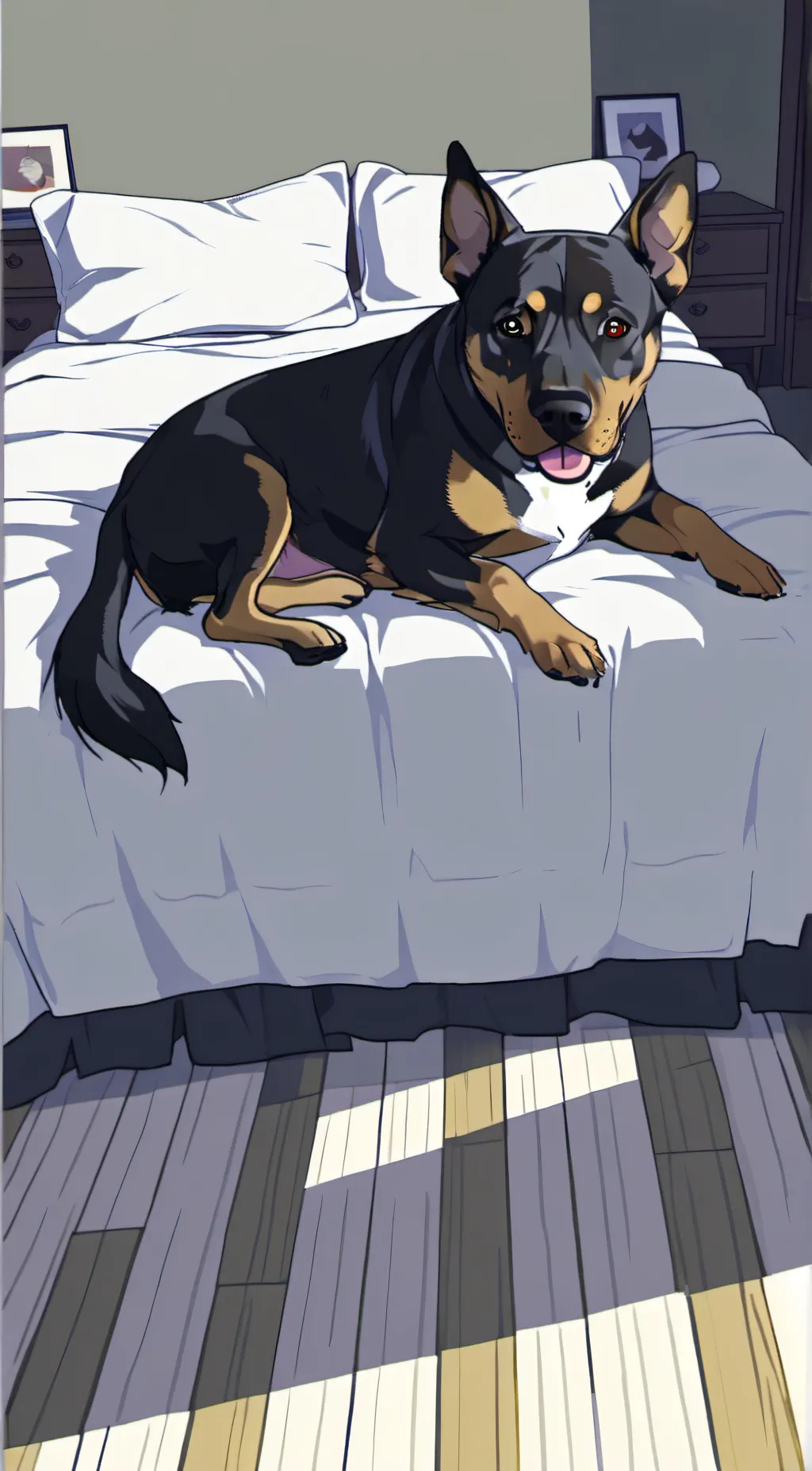 ai character: Doggo background