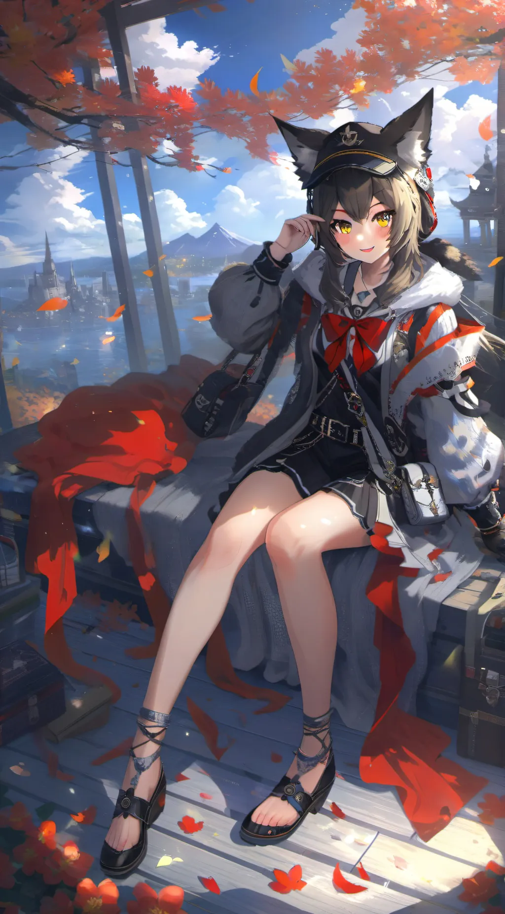 ai character: Kiana background