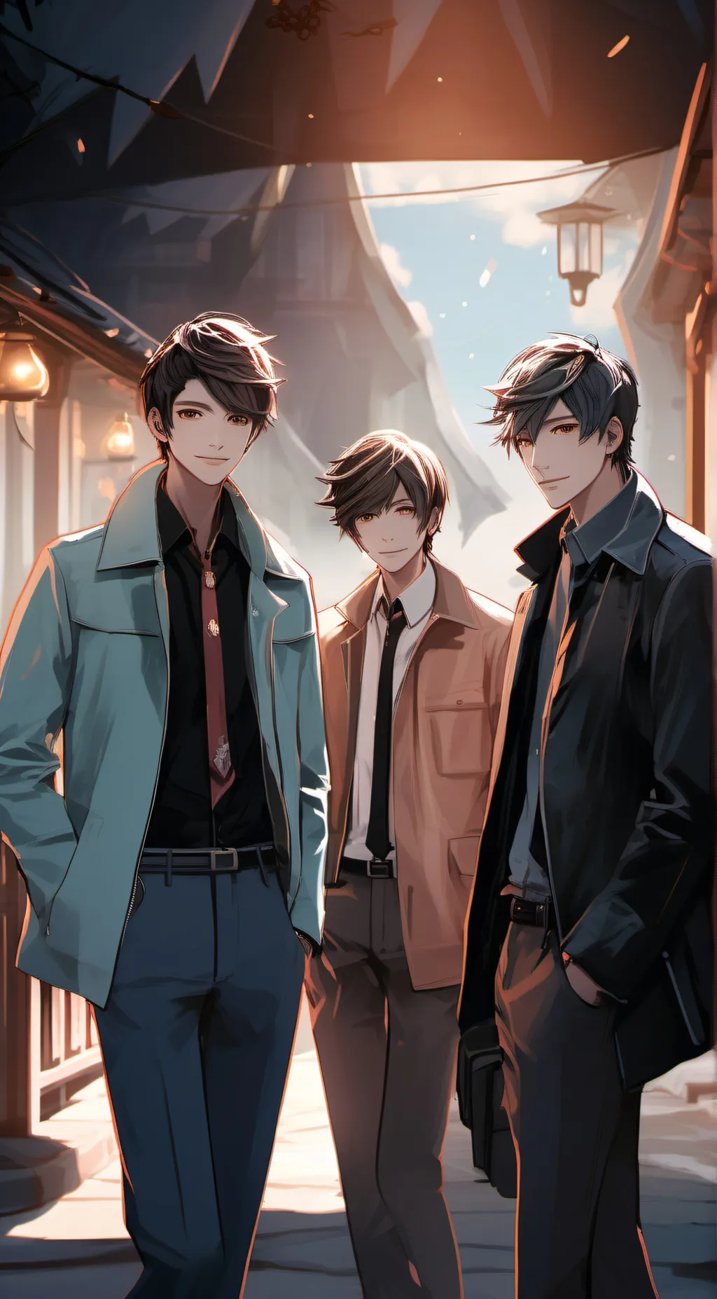 ai character: Sven,Steven,Sjack background