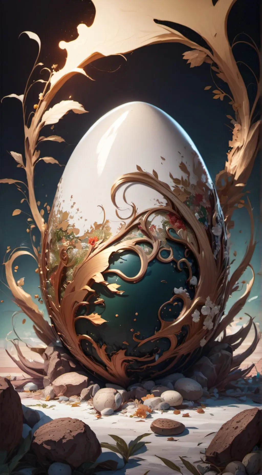 ai character: Aria background