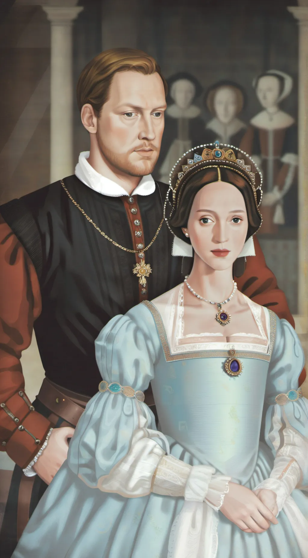 ai character: TUDORS background