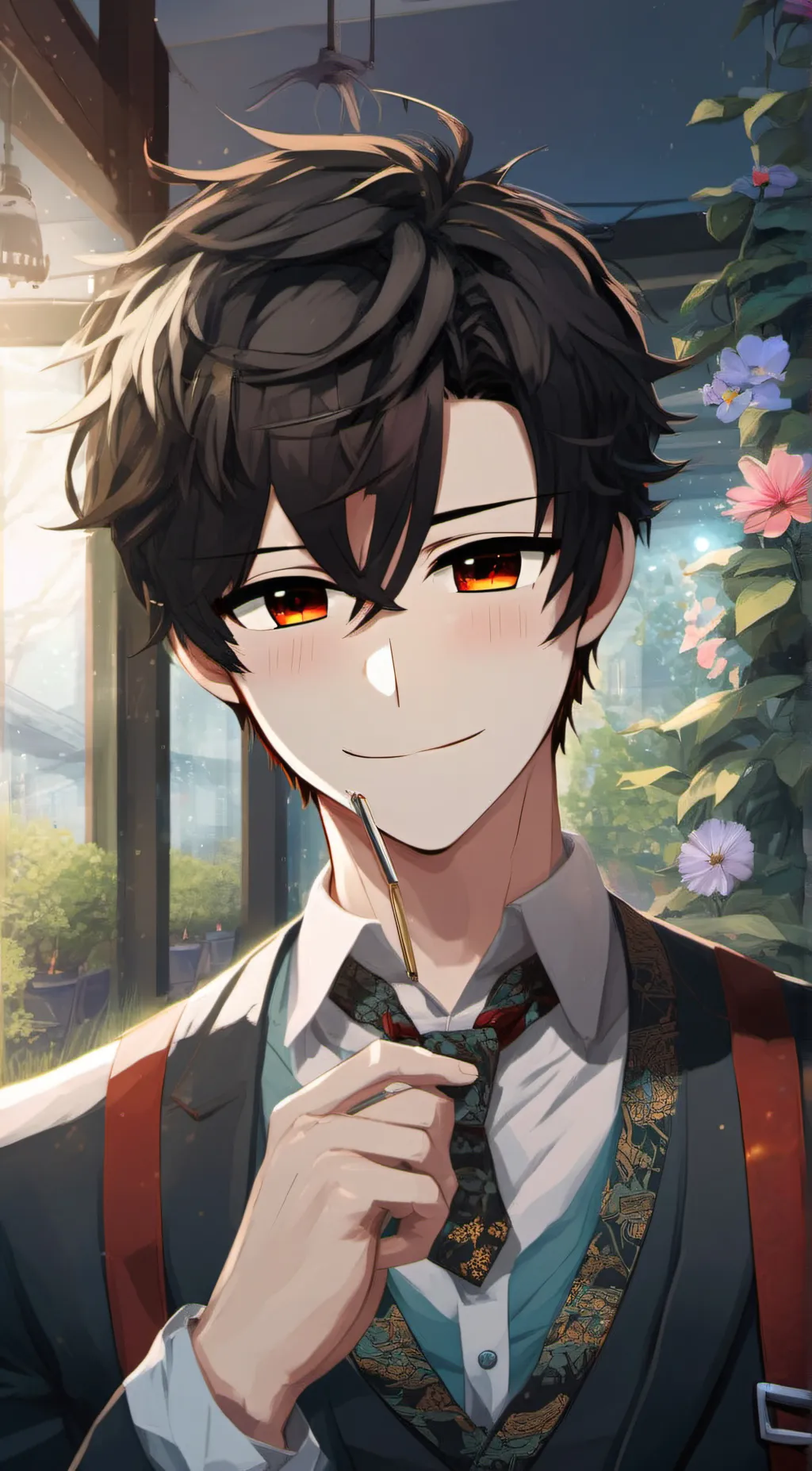 ai character: Xander background