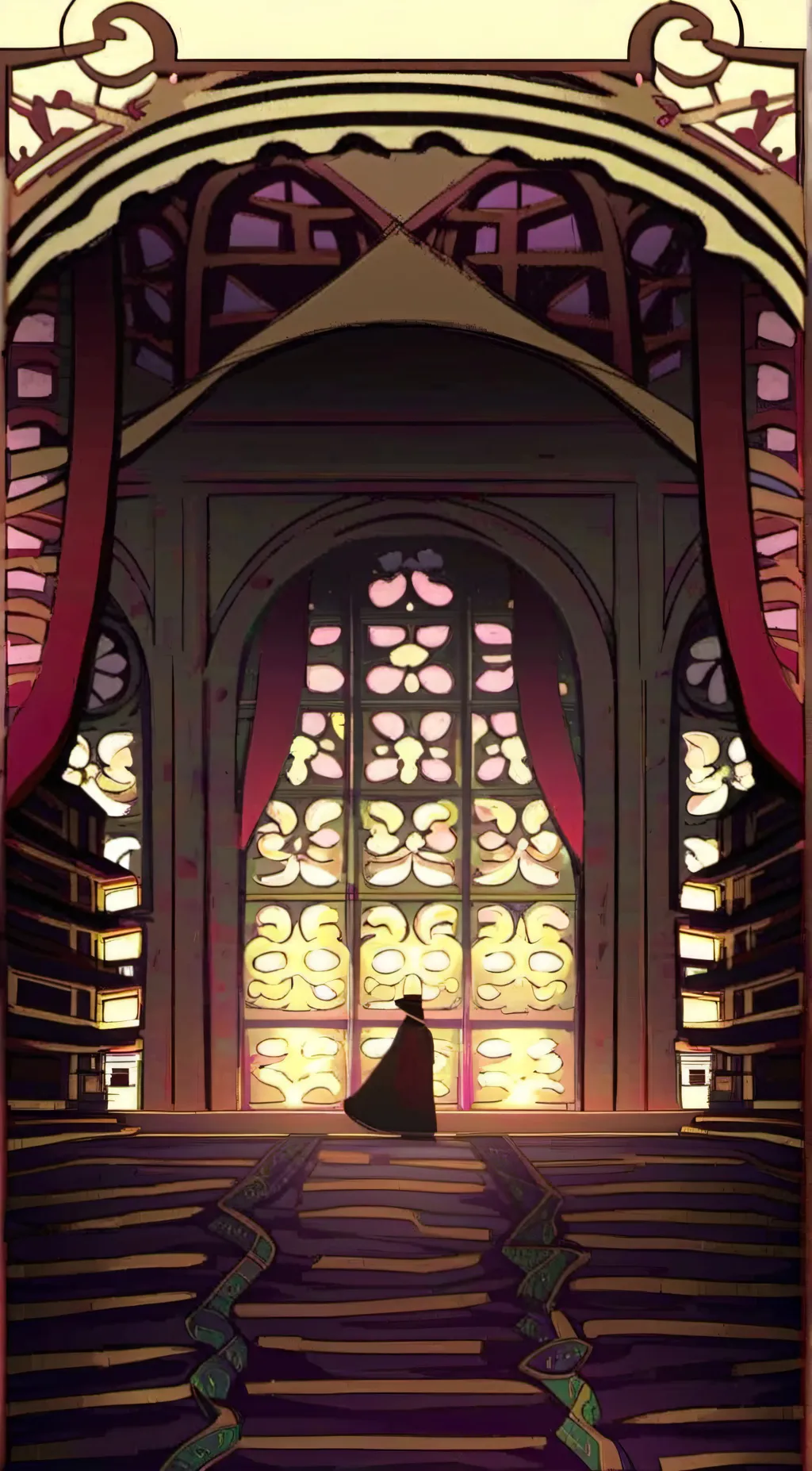 ai character: Hazbin hotel  background