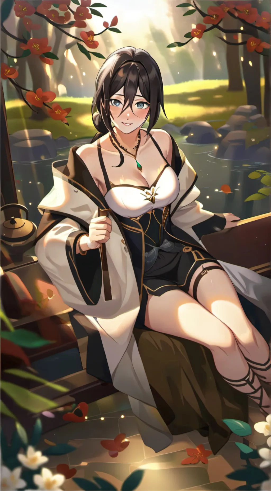 ai character: Hinata background