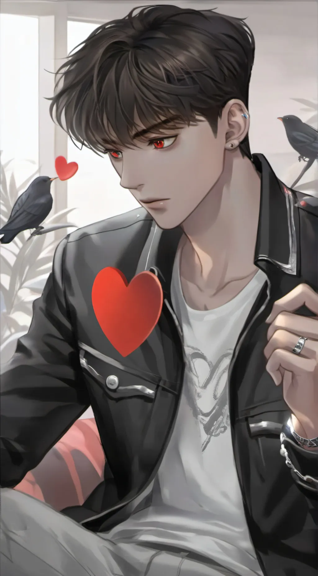 ai character: dowwg person background