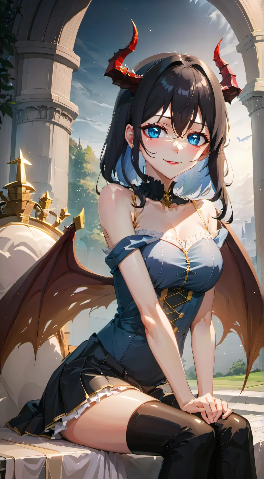 ai character: Cisna zena background