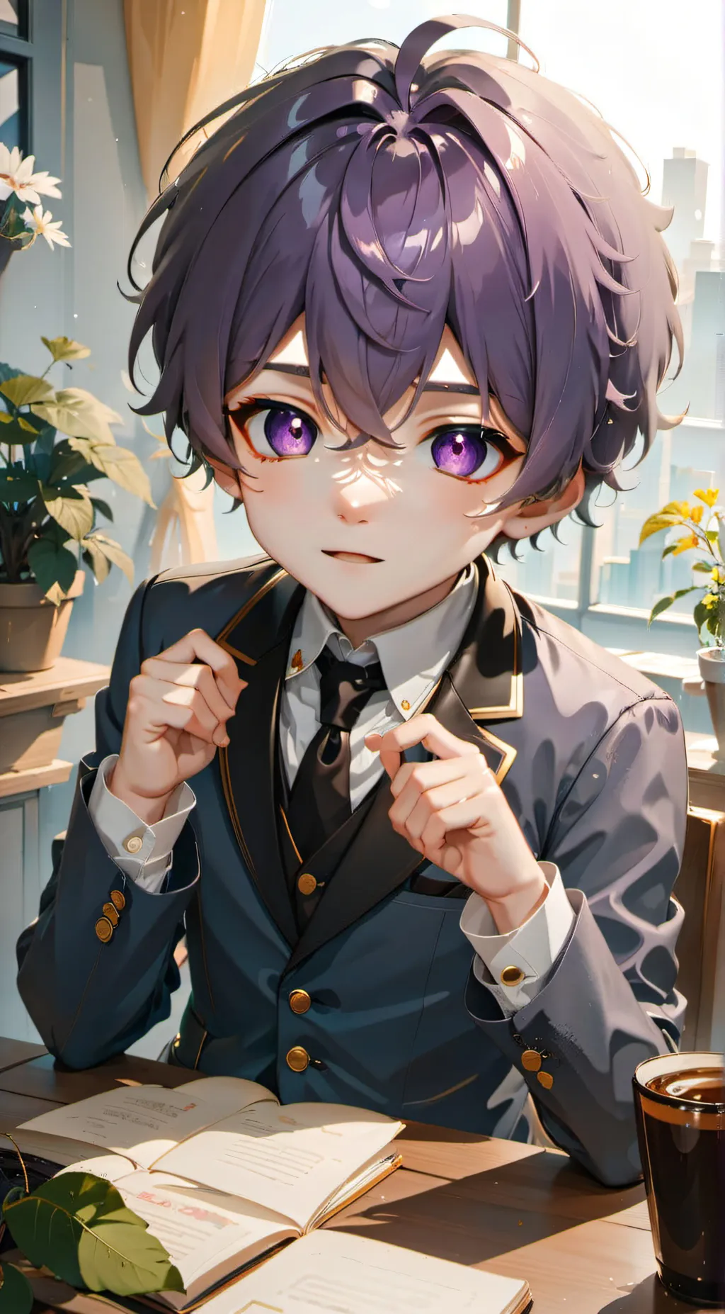 ai character: zeuko background