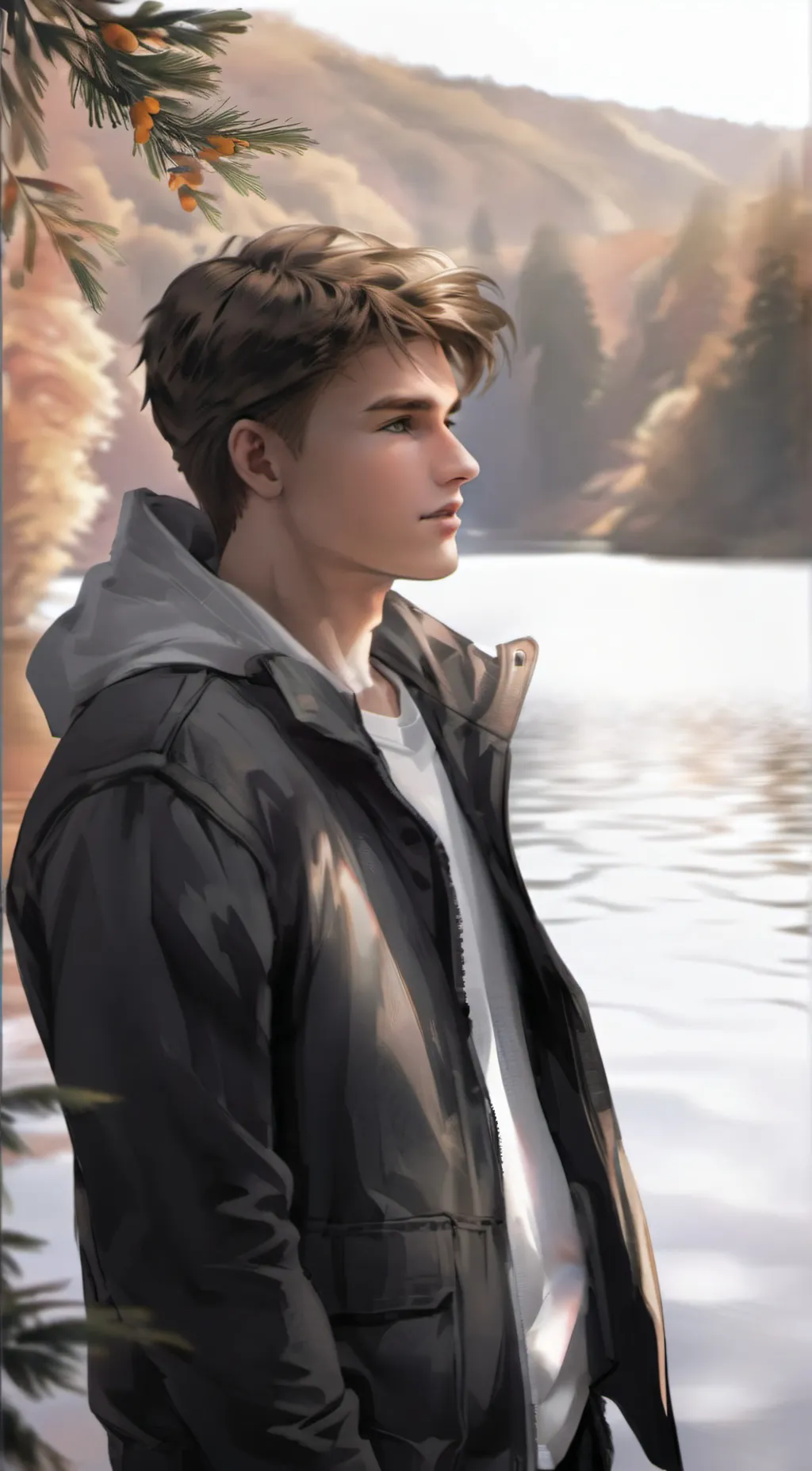 ai character: liam background