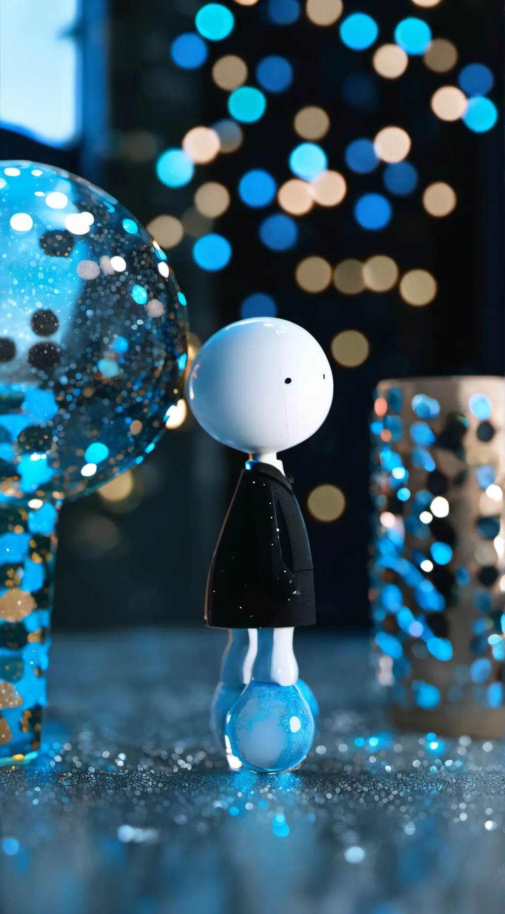 ai character: Circle background