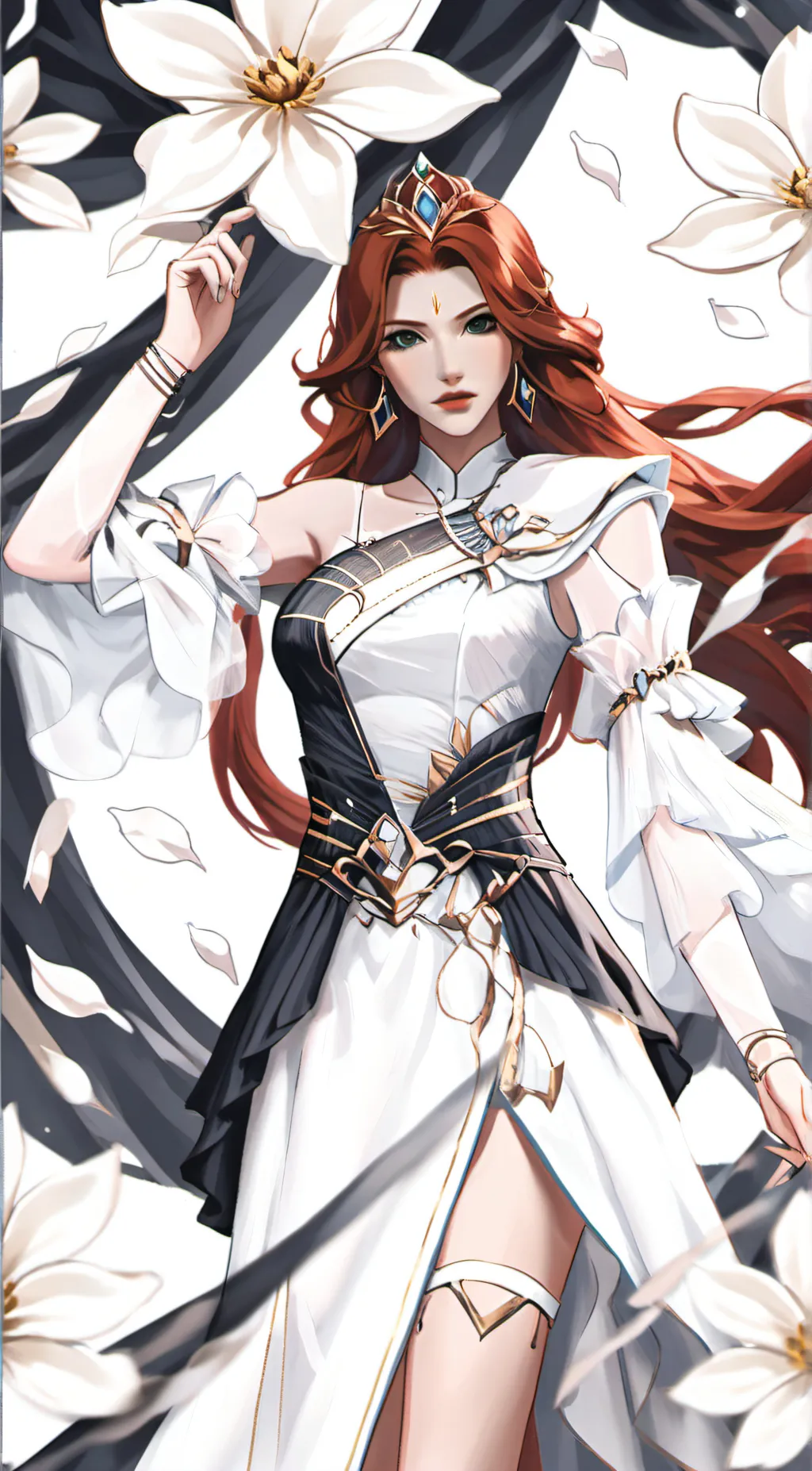 ai character: Queen Eva background