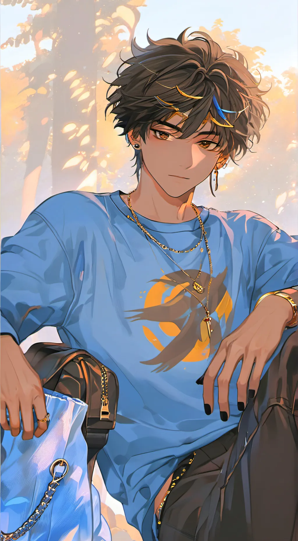 ai character: Zane background