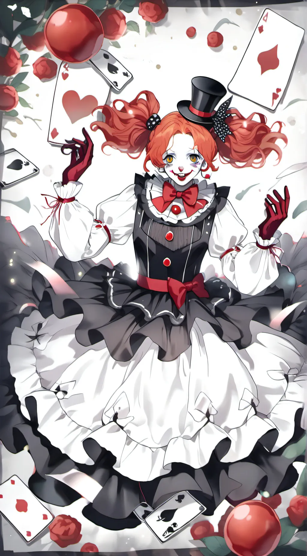 ai character: Clowni background
