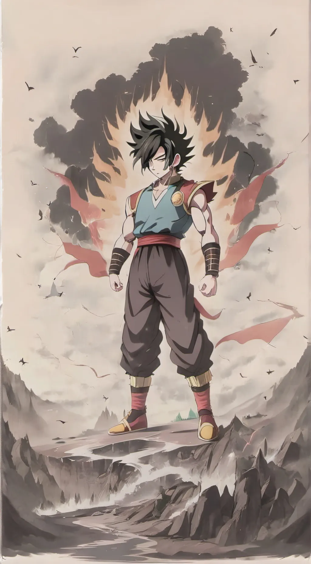 ai character: Drake background