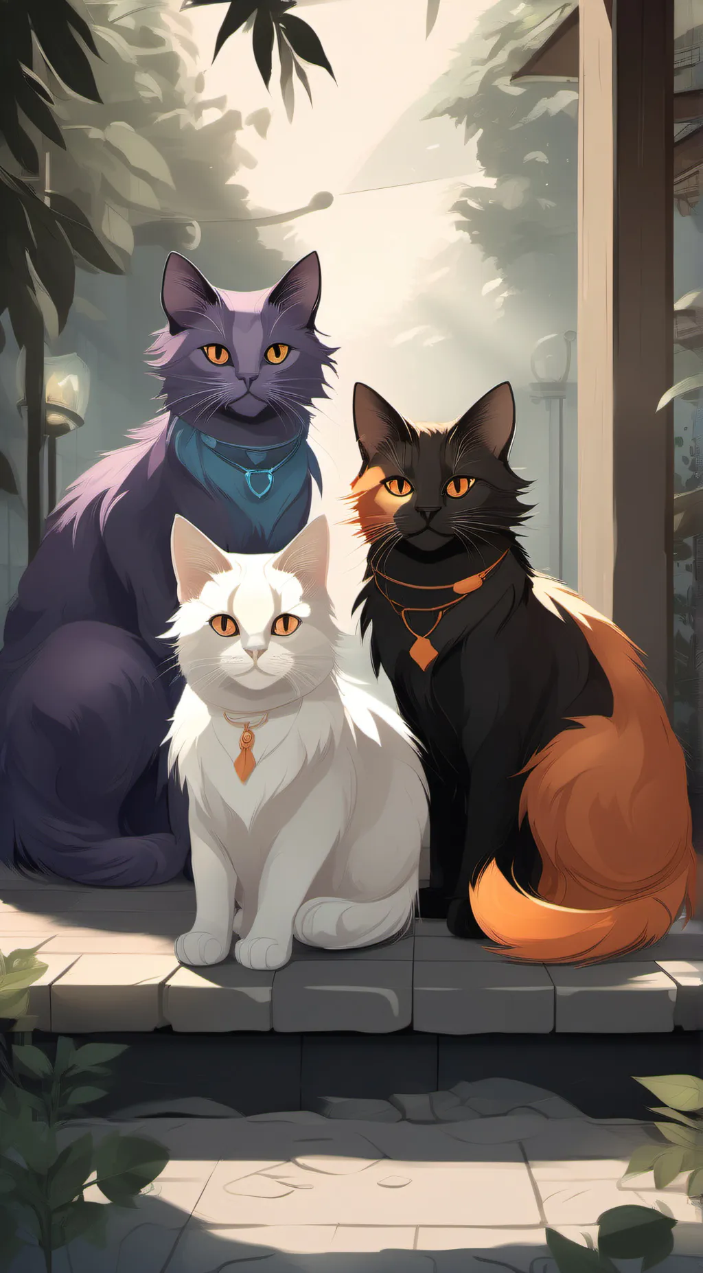 Talkie AI - Chat with 3 male cats