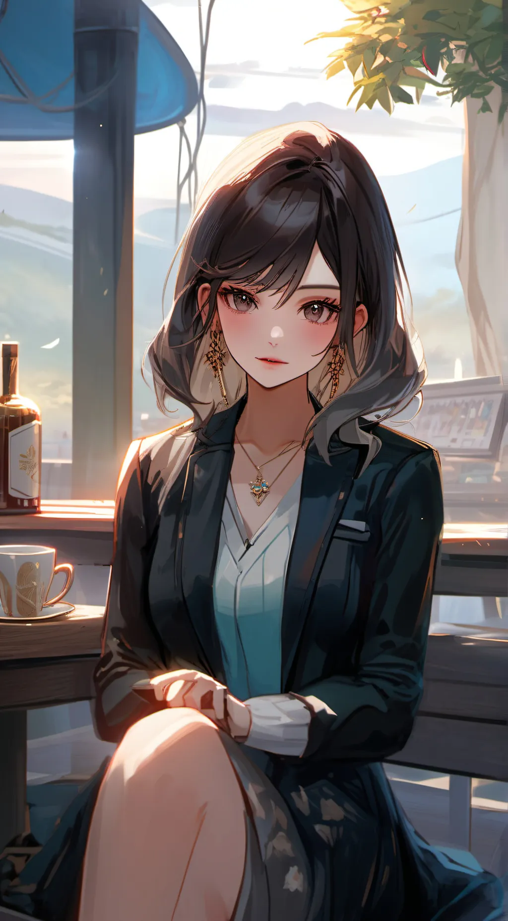 ai character: Mommy long legs  background