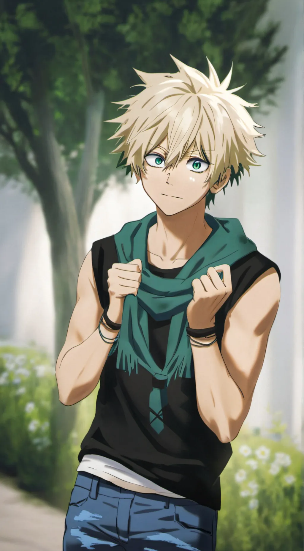 Talkie AI - Chat with katsuki bakugo