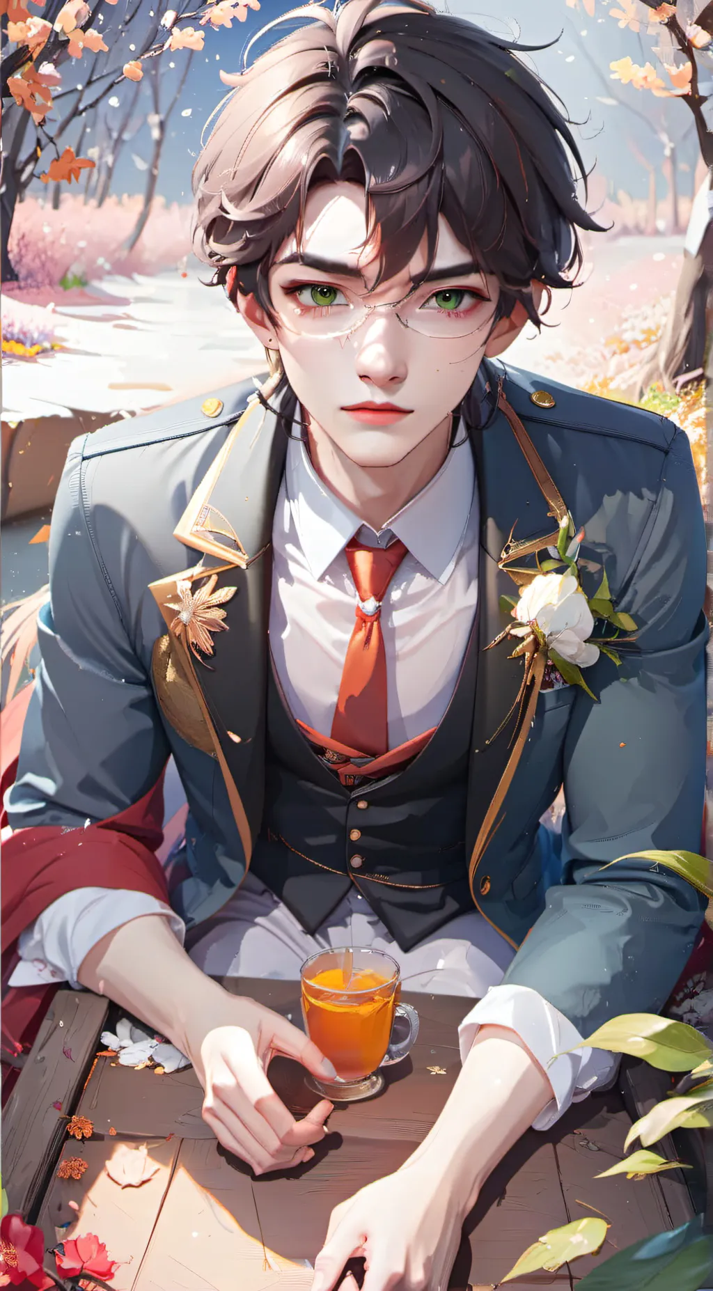 ai character: April background