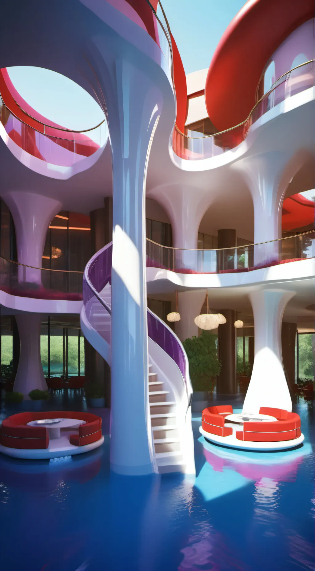 ai character: Mush-room background