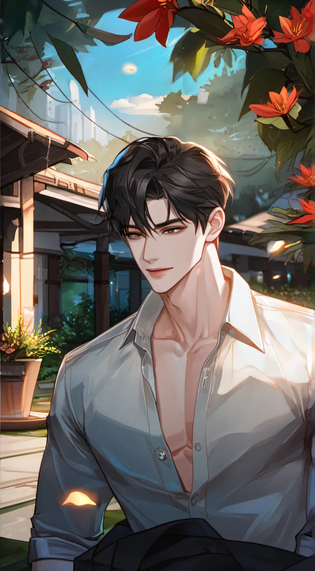 ai character: Cheater boyfriend background