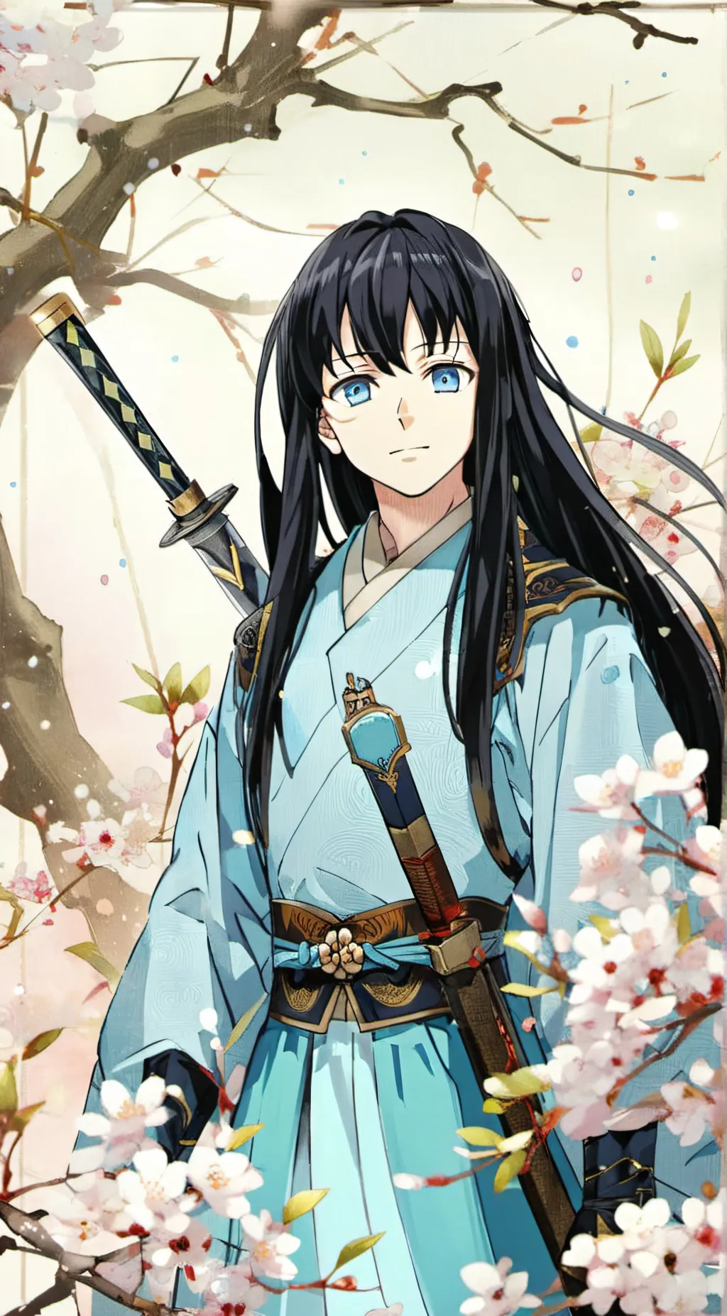 ai character: Muichiro Tokito background