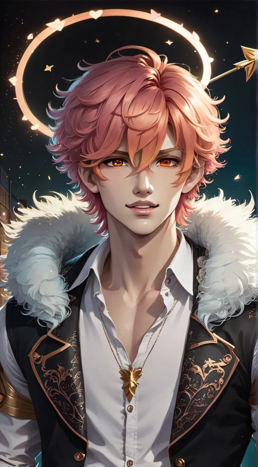 ai character: Aphrodite  background