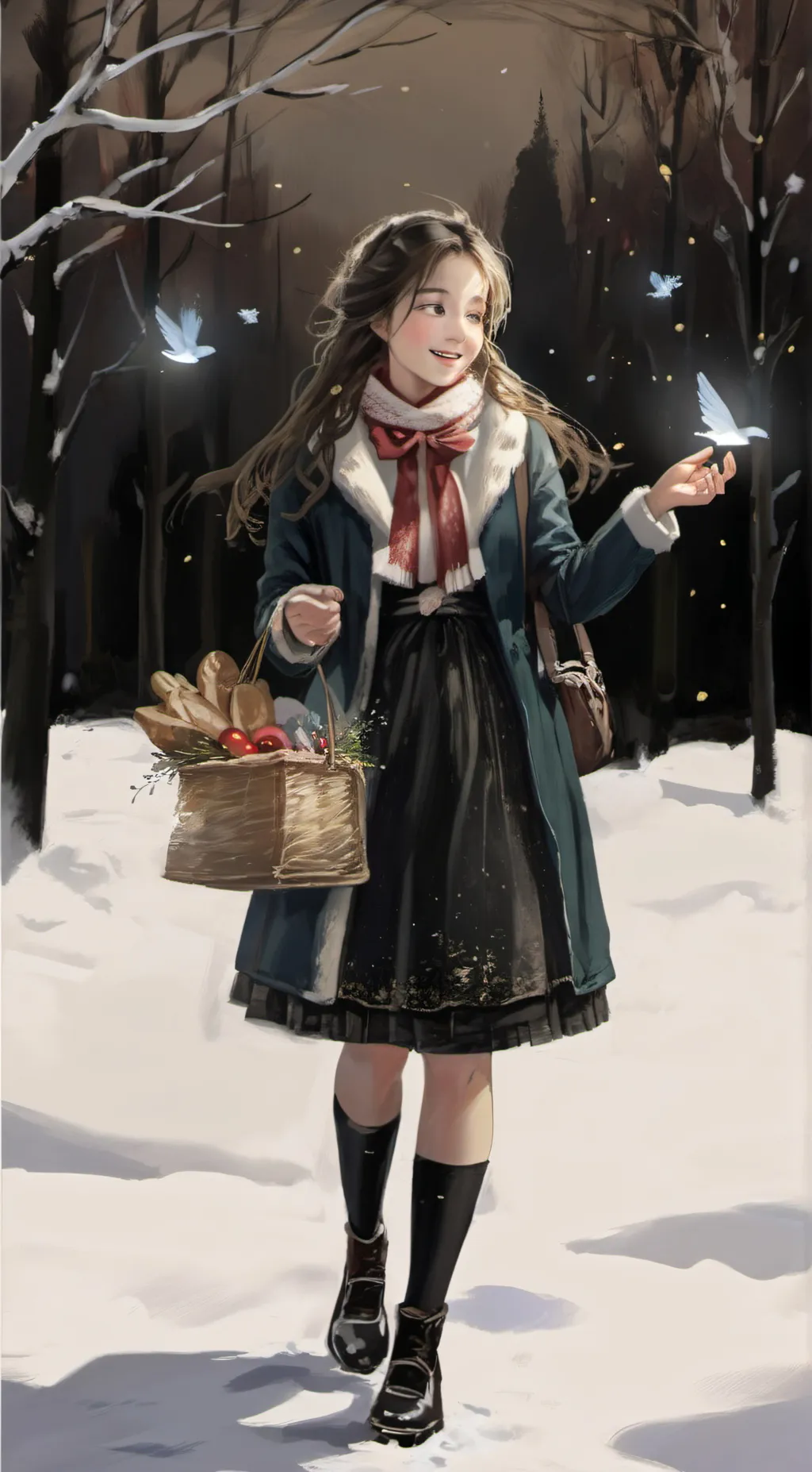 ai character: Elsa background