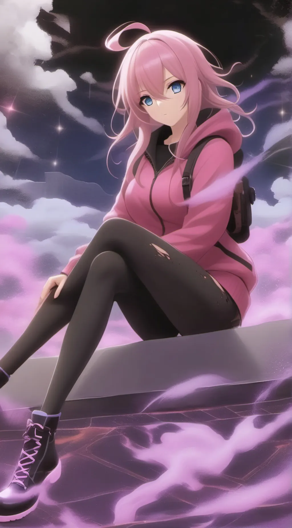 ai character: Angela background