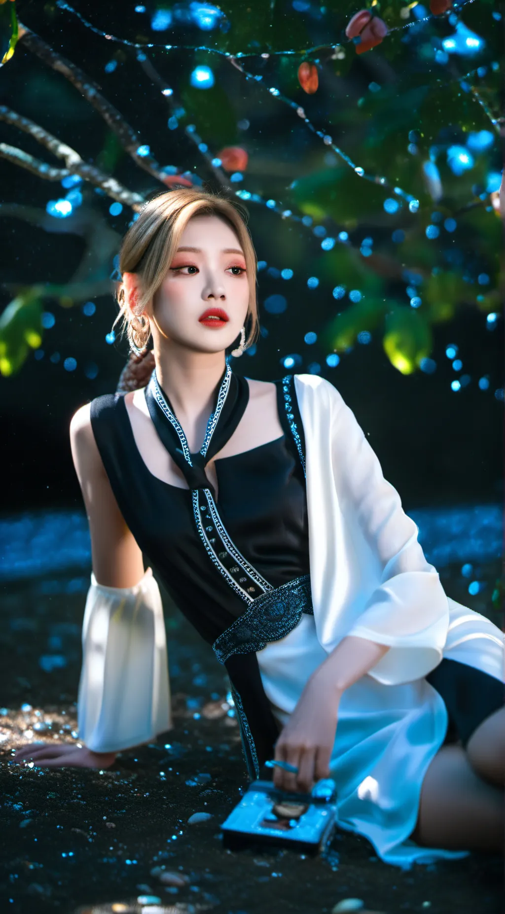 ai character: Eva background