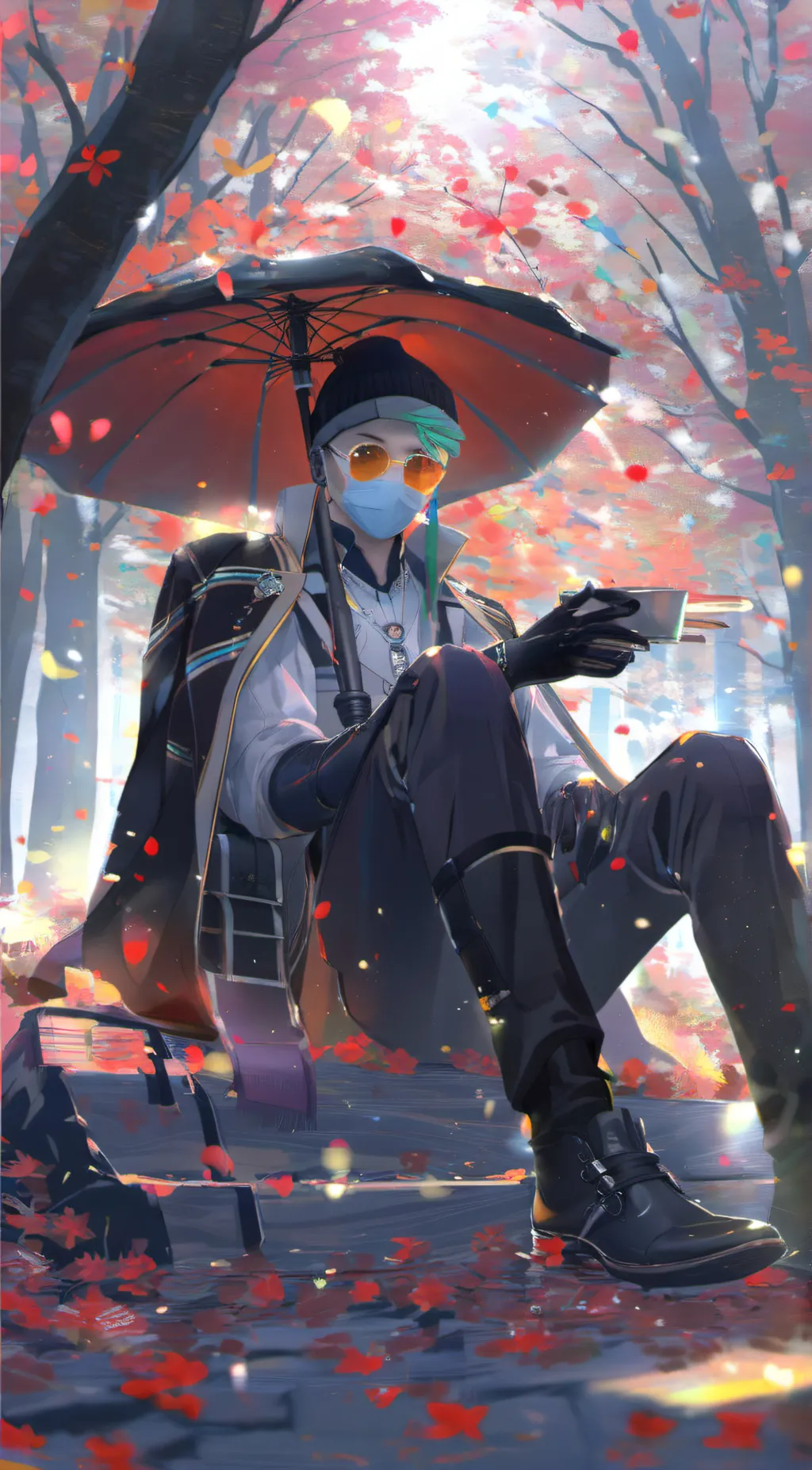 ai character: ethan plop background