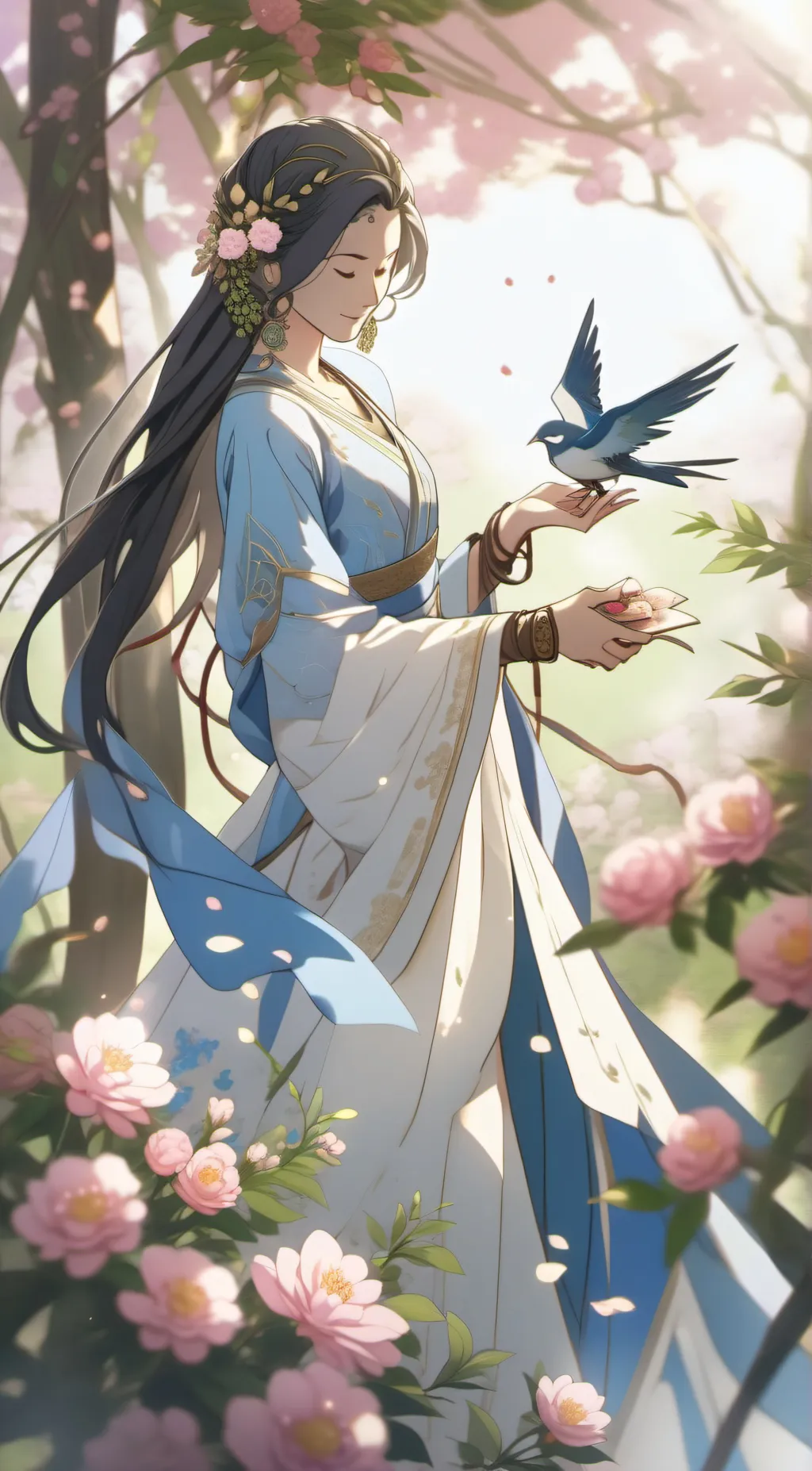 ai character: Princess  background