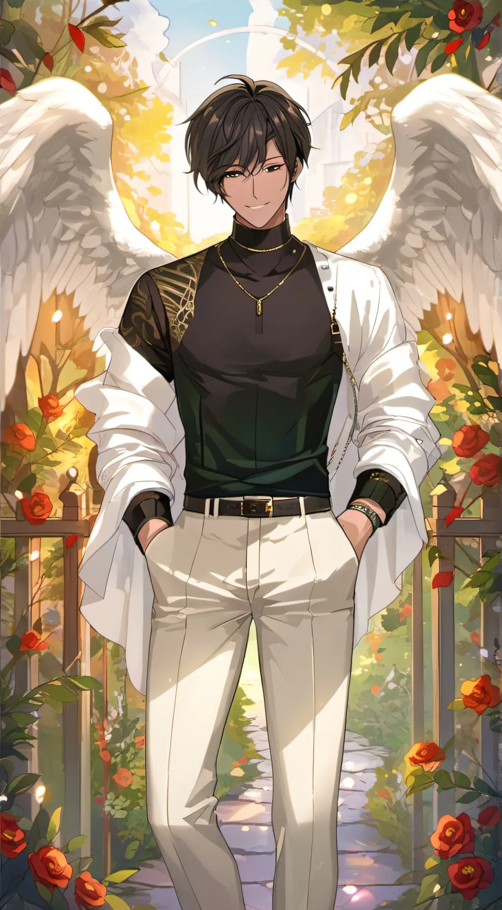 ai character: Simeon~♡ background