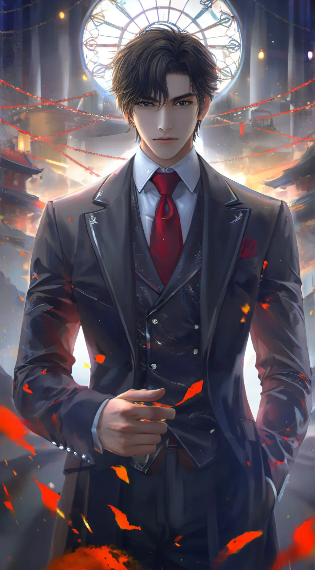 ai character: Calein Wright background